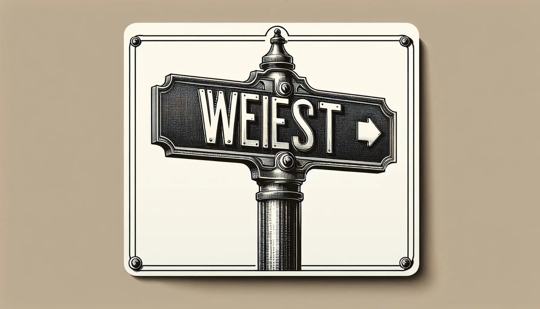 Reduziertes klassisches Straßenschild als technische Zeichnung auf hellem Hintergrund mit Schraubenakzent