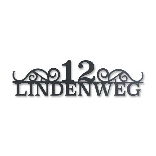Klassisches Straßenschild