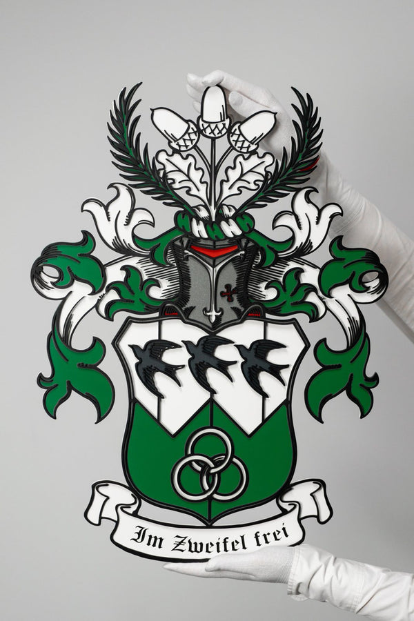 Familienwappen grün