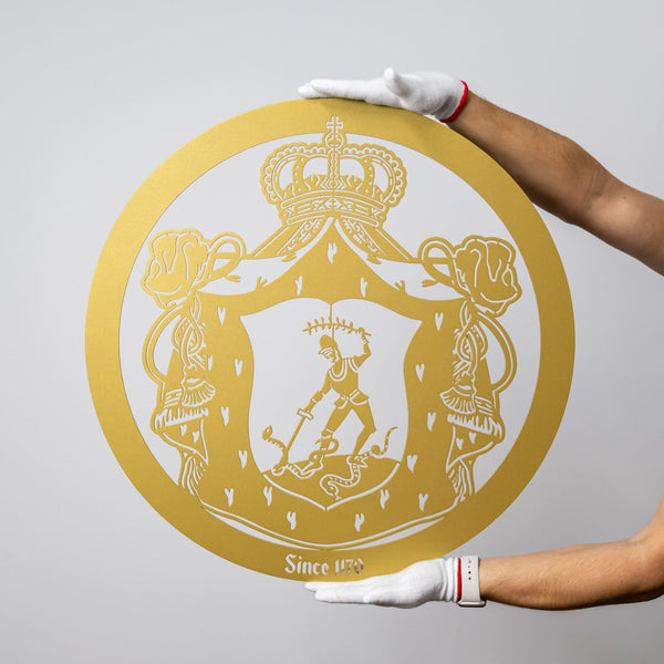 Wappen in Gold Since 1170
