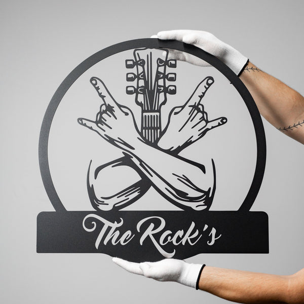 Musikschild The Rock's