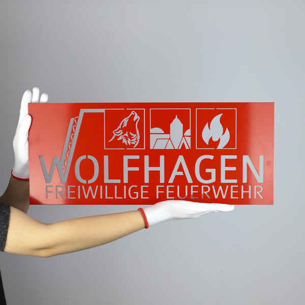 Schild Freiwillige Feuerwehr Wolfhagen